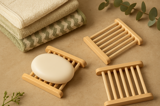 All-Natural Bamboo Soap Holder